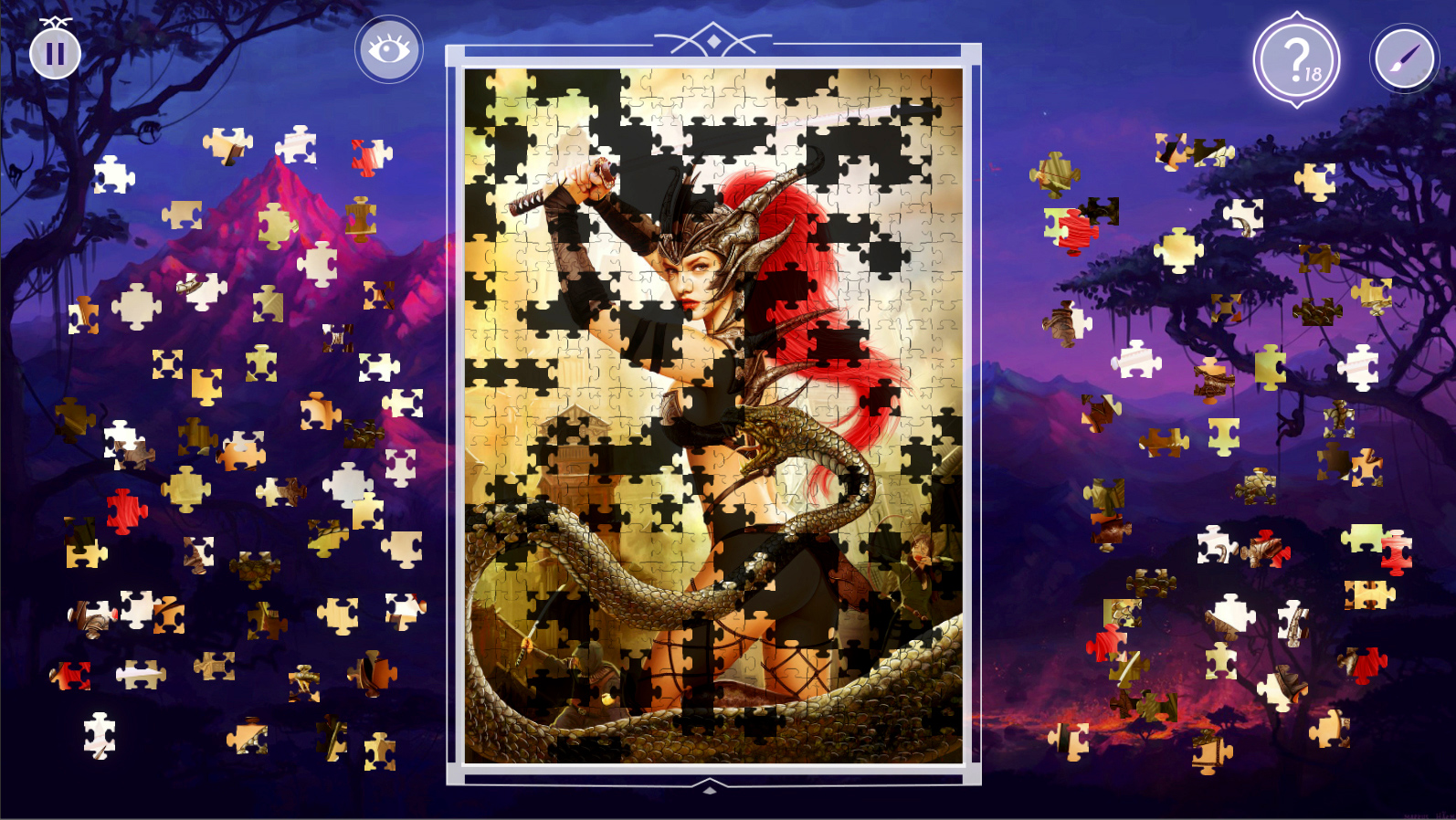 NAISU: Dark Fantasy Jigsaw Puzzle 2 - Puzzle - 2 - Select