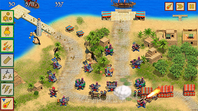 Defense of Egypt - Cleopatra Mission - Casual - 1 - Select