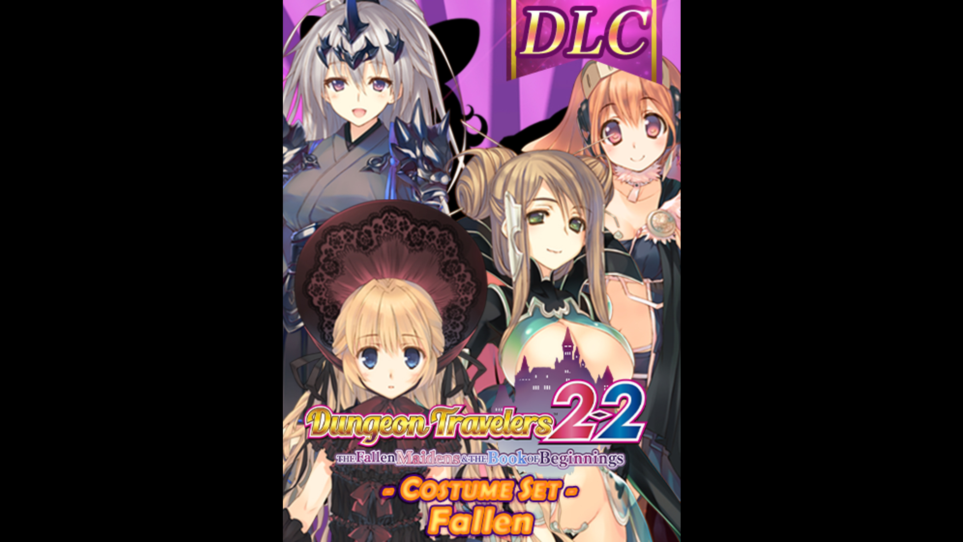 DLC - Costumes: Fallen Set + bonus Double EXP VIP Card (Dungeon Travelers 2-2) - RPG - 1