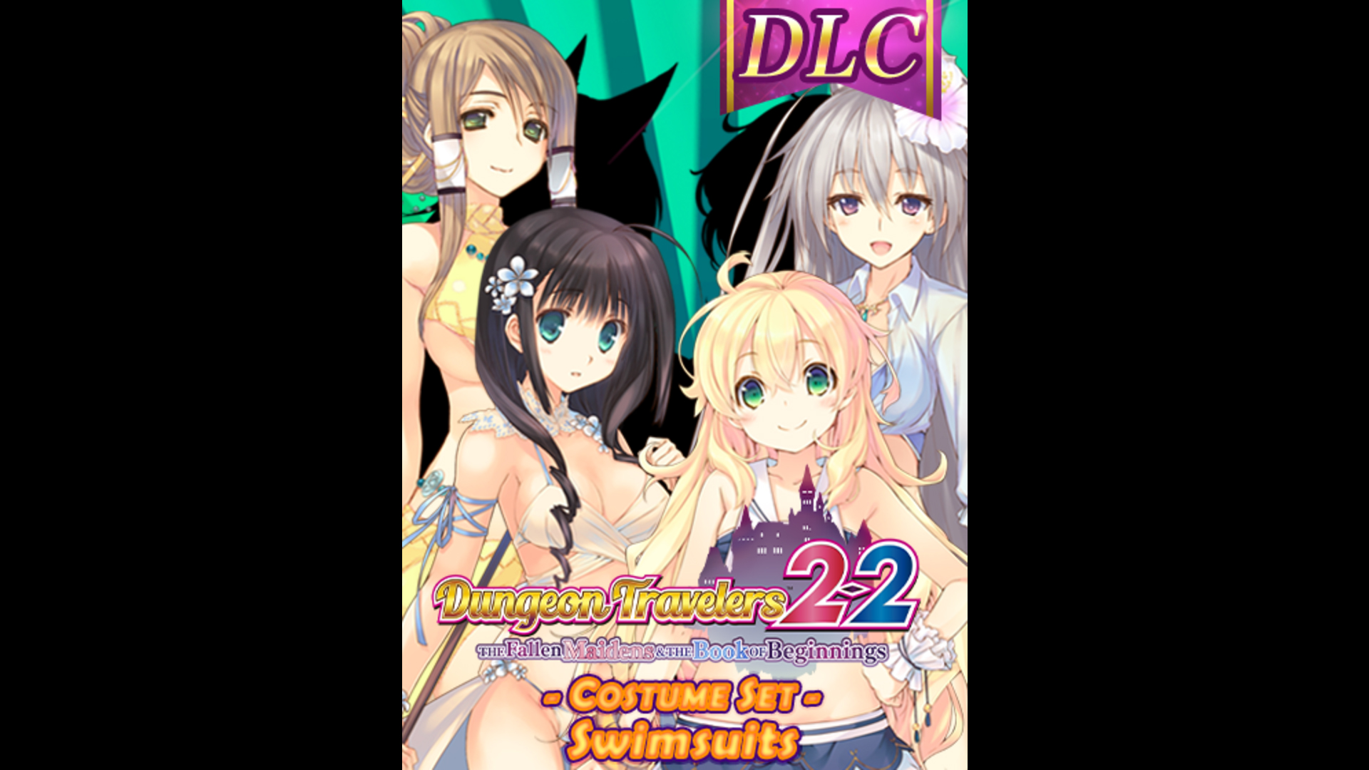 DLC - Costumes: Swimsuit Set + bonus Double EXP Membership Card (Dungeon Travelers 2-2) - RPG - 1
