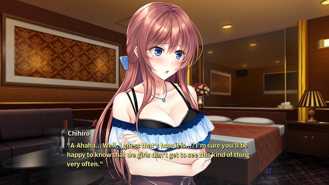 18+ DLC - Chihiro Himukai Always Walks Away (Patch for Steam) - Visual Novel - 4 - Select