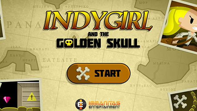Indygirl and the Golden Skull - Adventure - 1 - Select