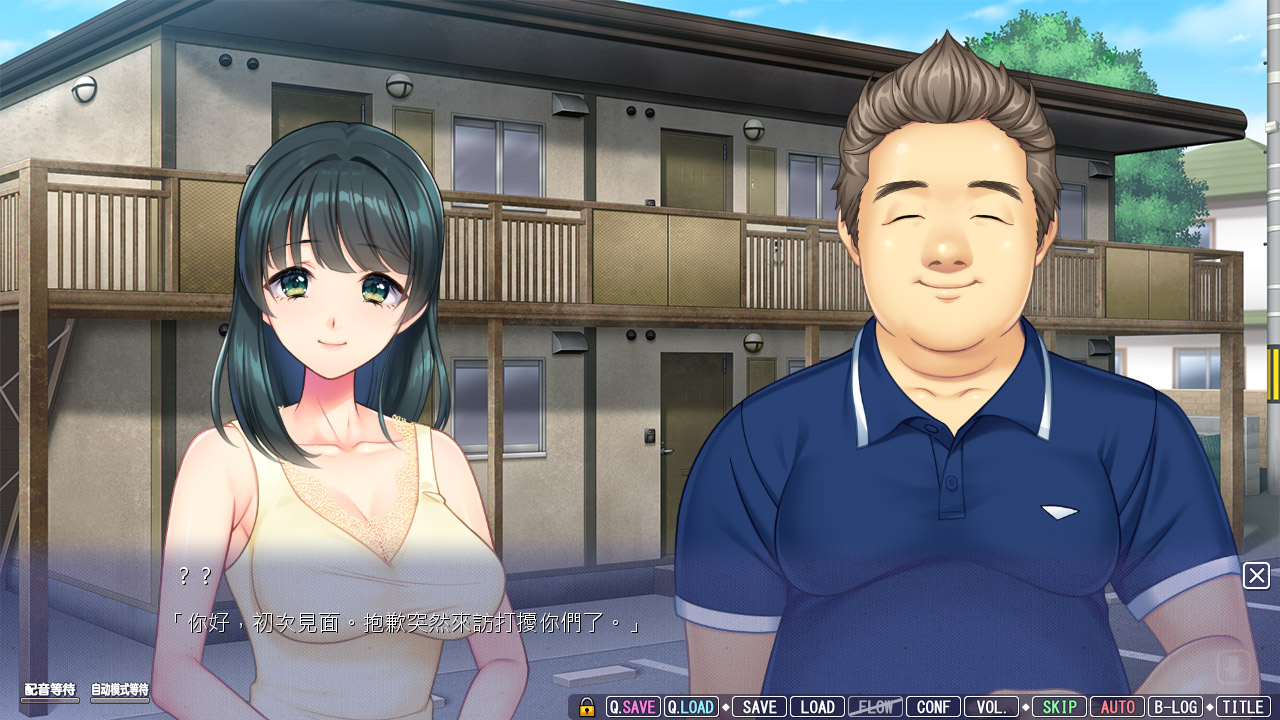My Wife's Voice Is Cumming Through the Wall (Traditional Chinese) - Visual Novel - 2 - Select