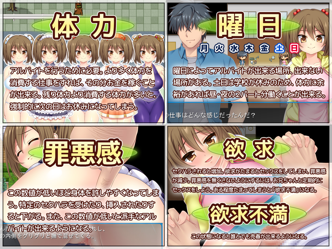 Sharing My Little Sister Misaki: My Clueless Step-Sister's Hentai Part-Timer Hijinks - RPG - 2 - Select