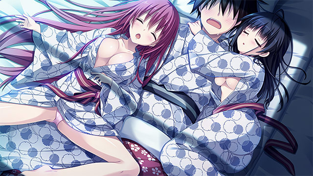 Sankaku Renai - Visual Novel - 2 - Select