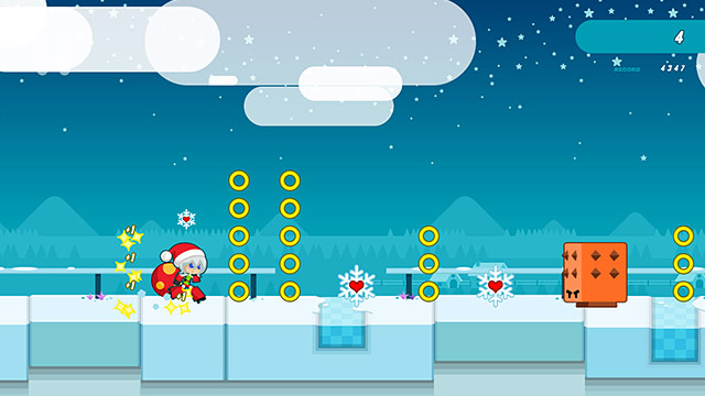 Santa Girl Runner, Games